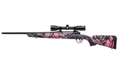 Savage Axis II XP Compact Muddy Girl .243 Win 20" Bolt-Action Rifle with 3-9x40 Scope and 4 Round Capacity - 57100