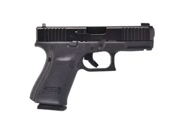 Glock 19 Gen5 9mm 4.02" Barrel 10-Rounds Pistol with Ameriglo Night Sights - Black