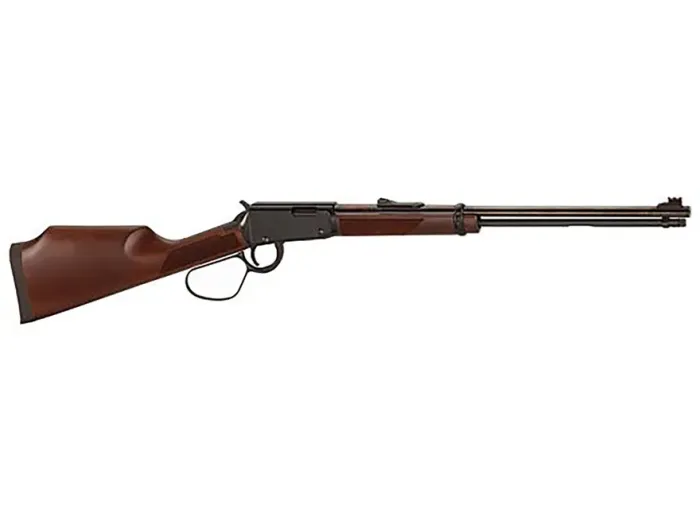 Henry Repeating Arms Varmint Express .17 HMR Large Loop Lever Action Rifle with 19.25" Barrel, American Walnut Stock, and Black Metal Finish