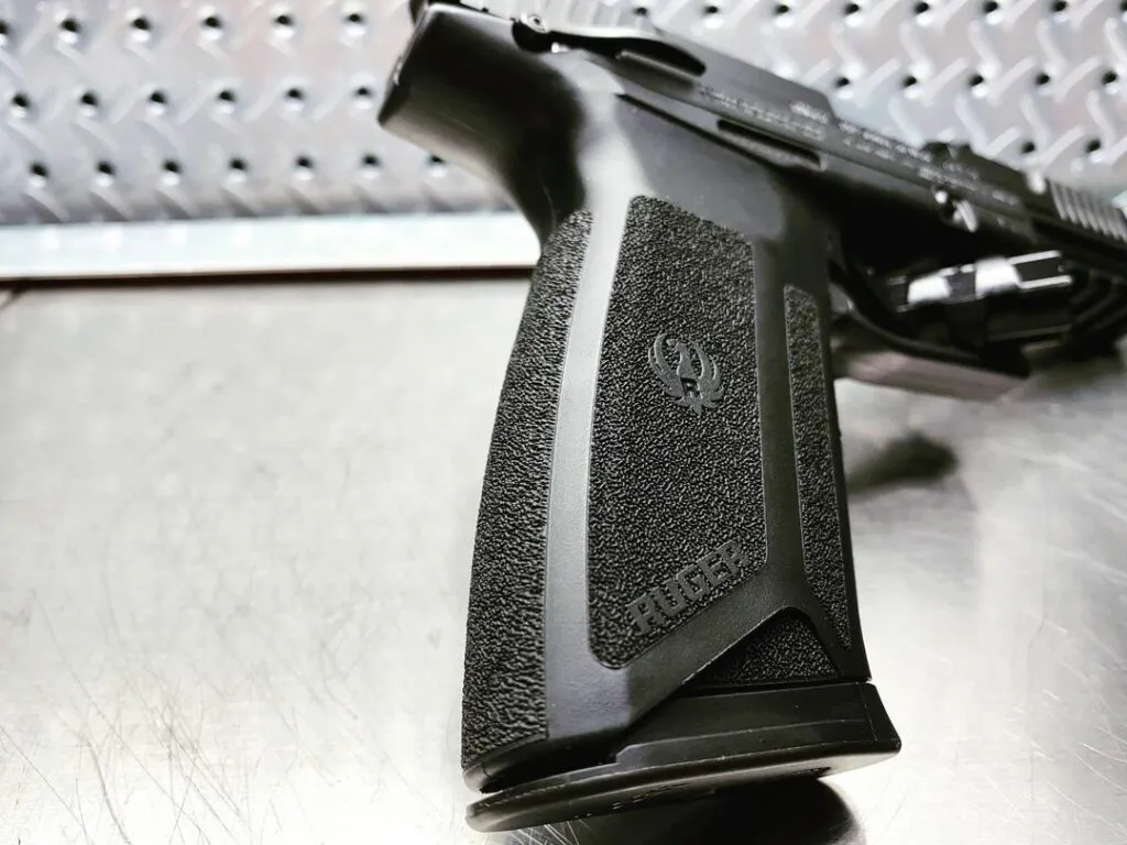 ruger 57 close up grip