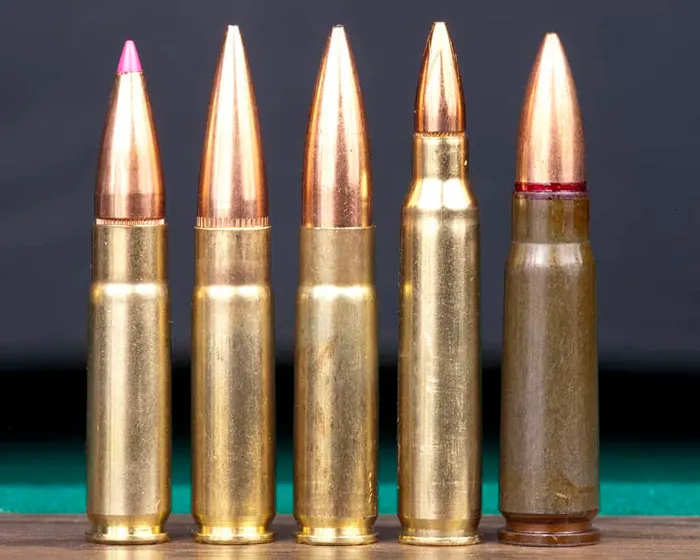 300 Blackout, 5.56 NATO and 7.62x39 cartridge comparison