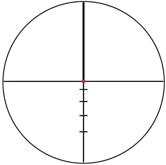 1/4 moa adjustment example