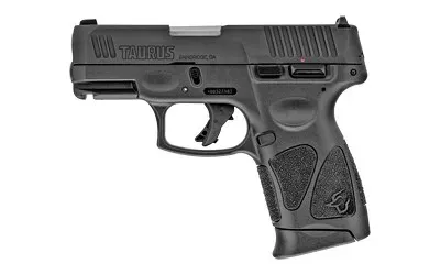 Taurus G3C 9mm Compact Semi-Automatic Pistol with 3.2" Barrel, 12+1 Rounds, Black Polymer Frame and Matte Black Finish