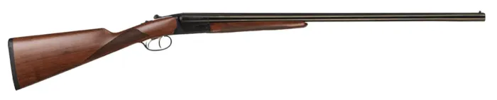 CZ-USA Bobwhite G2 12 Gauge Side-by-Side Shotgun with 28" Barrel, Black Chrome Finish, and Walnut English Style Stock - 06390