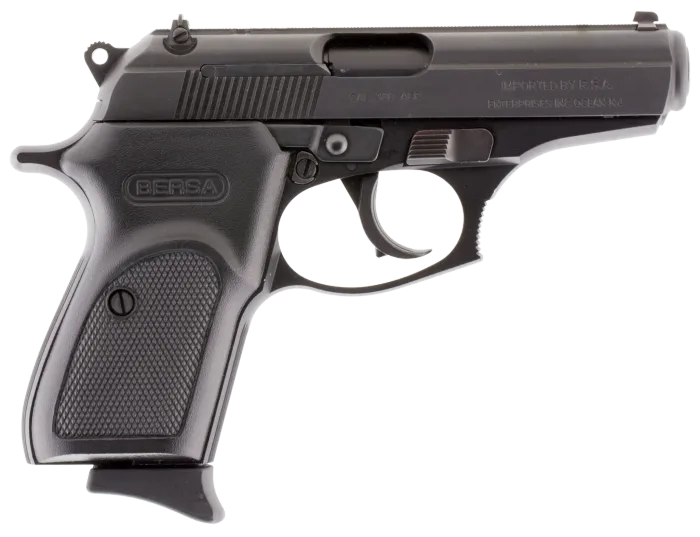 "Bersa Thunder 380 ACP Semi-Auto Pistol, 3.5" Barrel, 8-Round, Matte Black Finish"