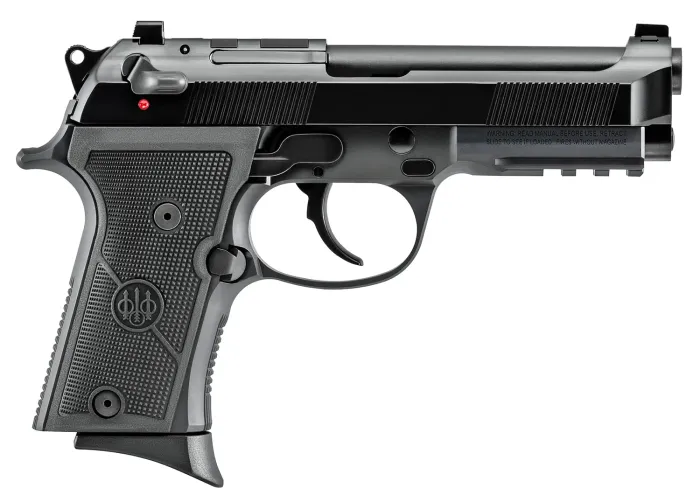 Beretta 92X RDO Compact 9mm Luger, 4.25" Barrel, 10+1 Rounds, Black Steel, Optic Ready, Decocker Safety