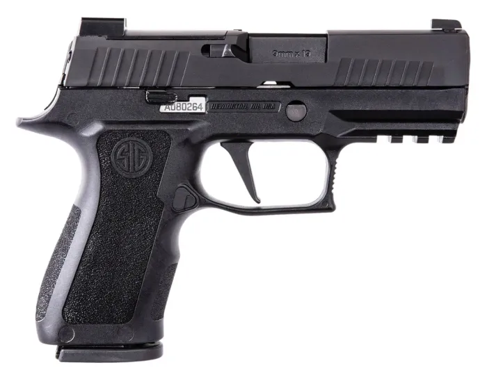 Sig Sauer P320 X-Compact 9mm, 3.6" Barrel, Black, 15-Round, XRAY3 Night Sights, Optics Ready