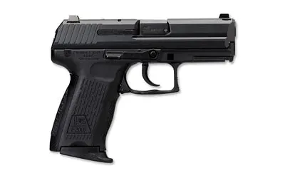 HK P2000 V3 Semi-Automatic Pistol, 9mm Luger, 3.66" Barrel, 10 Round Capacity, DA/SA, Matte Black Finish, Interchangeable Backstrap Grip, 2 Magazines