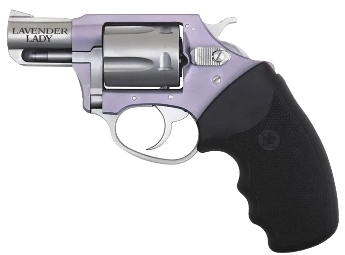 Charter Arms Chic Lady Undercover Lite .38 Special Revolver, 2" Barrel, 5-Rounds, Lavender/Stainless Steel