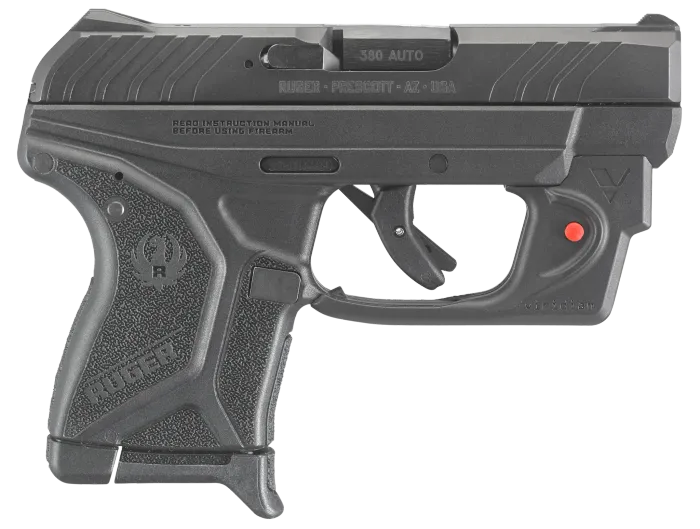 Ruger LCP II .380 ACP 2.75" Barrel 6-Round Semi-Auto Pistol with Viridian Red Laser