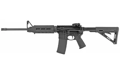 Ruger AR-556 5.56x45mm NATO Semi-Automatic Rifle with 16.1" Medium Contour Barrel, 30+1 Round, Magpul MOE Stock and M-LOK Handguard - Black Anodized 7075-T6 Aluminum - Model 8515