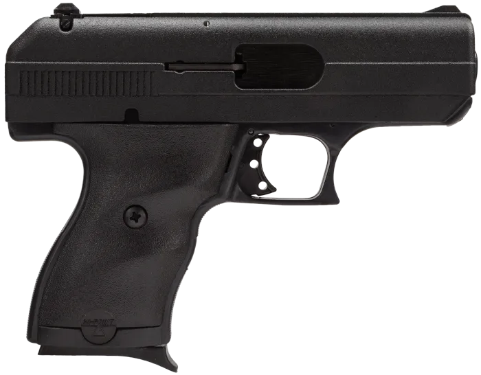 Hi-Point C9 Compact 9mm Luger 3.5" Barrel Semi-Automatic Pistol with 8+1 Rounds and Nylon Holster - Black