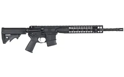 LWRC International ICDIR5B16CAC Direct Impingement AR-15 Rifle, 5.56 NATO, 16.1" Barrel, 10+1 Rounds, CA Compliant, Black