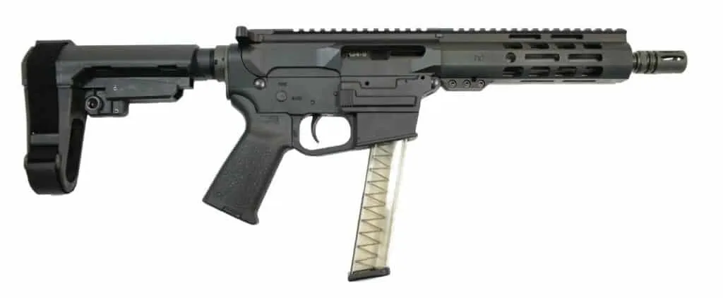 BLEM PSA 8 9MM 1-10 7 LIGHTWEIGHT M-LOK MOE SBA3 PISTOL