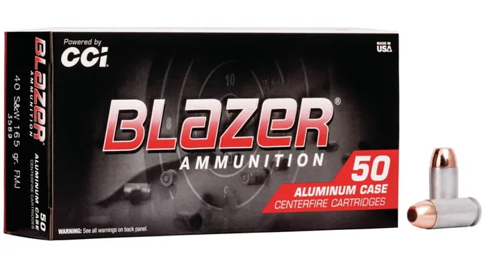 CCI Ammunition Blazer Aluminum .40 S&W 165 Grain