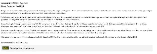 Cabela's review