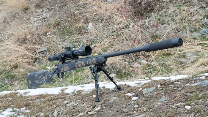 Christensen Arms 7mm PRC full photo with bipod