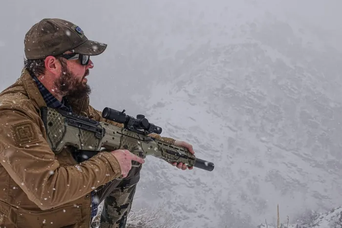 EOTech Vudu 1-8x24 Review mounted on desert tech mdrx