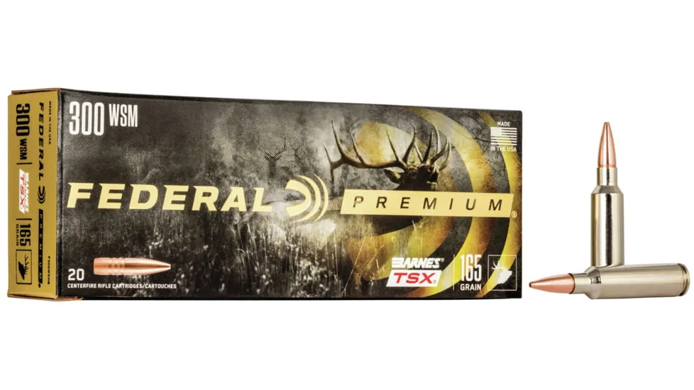 Federal Premium Barnes TSX .300 Winchester Short Magnum