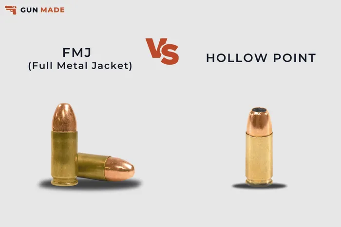 FMJ vs. Hollow Point: Bullet Differences Explained