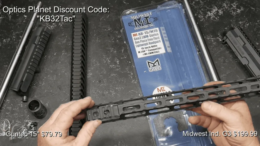 Tacticool22 Free Float M-LOK Handguard
