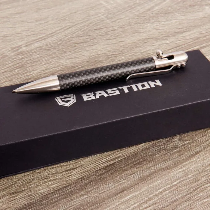 bastion edc bolt action pen