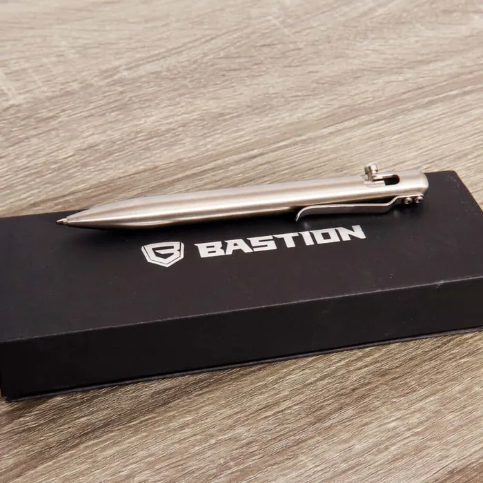 bastion edc bolt action pen