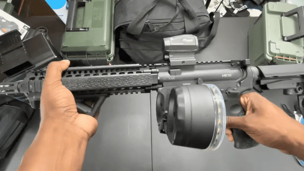 Kci ar15 100 round drum (2)