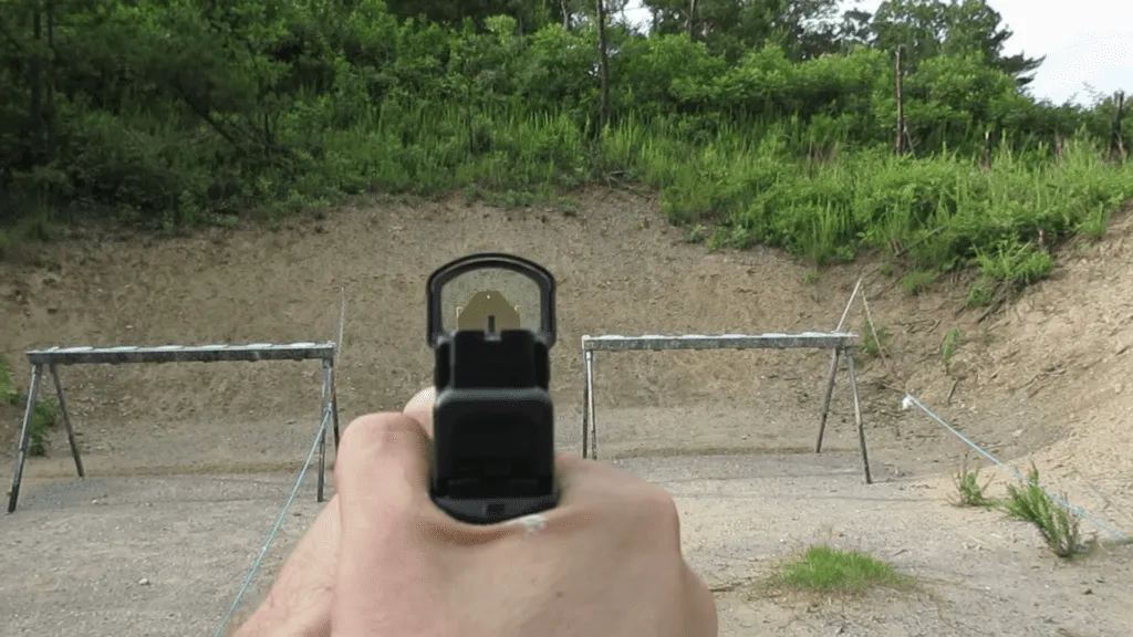 Leupold Deltapoint Pro review on range