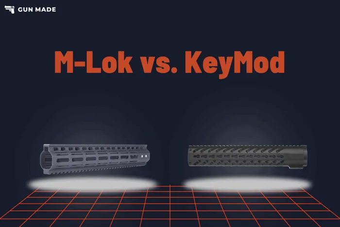 M-Lok vs. KeyMod Graphic