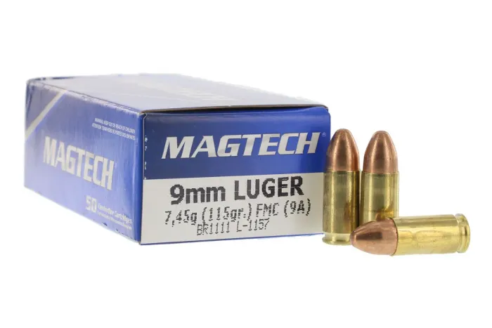 Magtech 9mm Luger 115 gr FMJ