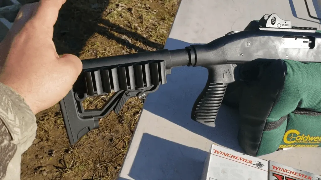 Mossberg 500 Tactical butt