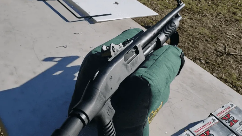 Mossberg 500 Tactical test