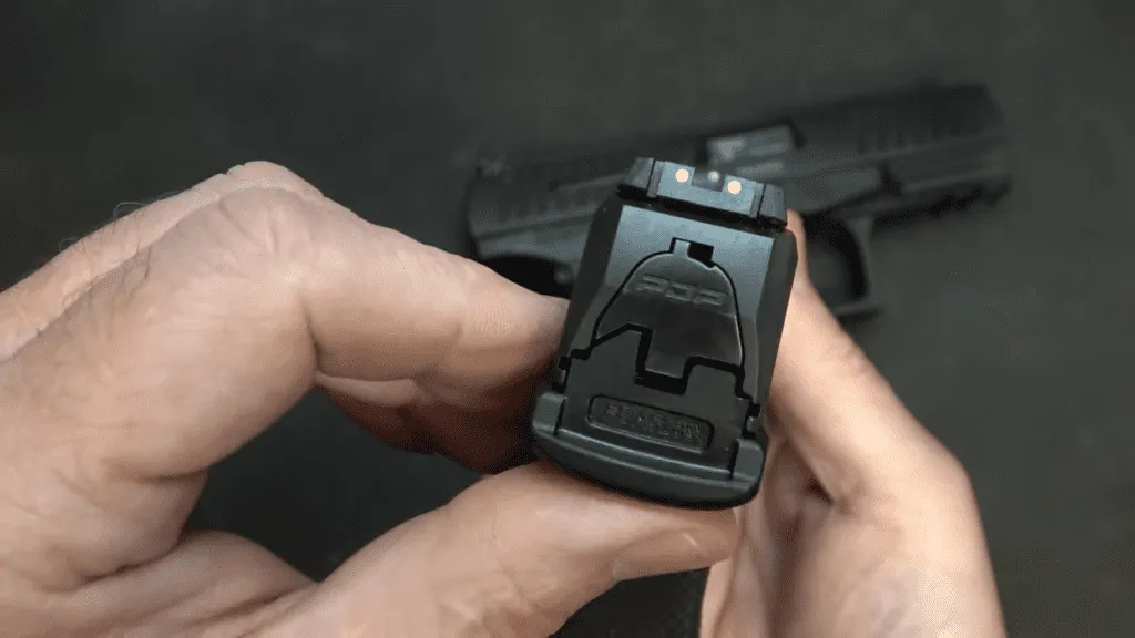 Walther PDP Pistol sights