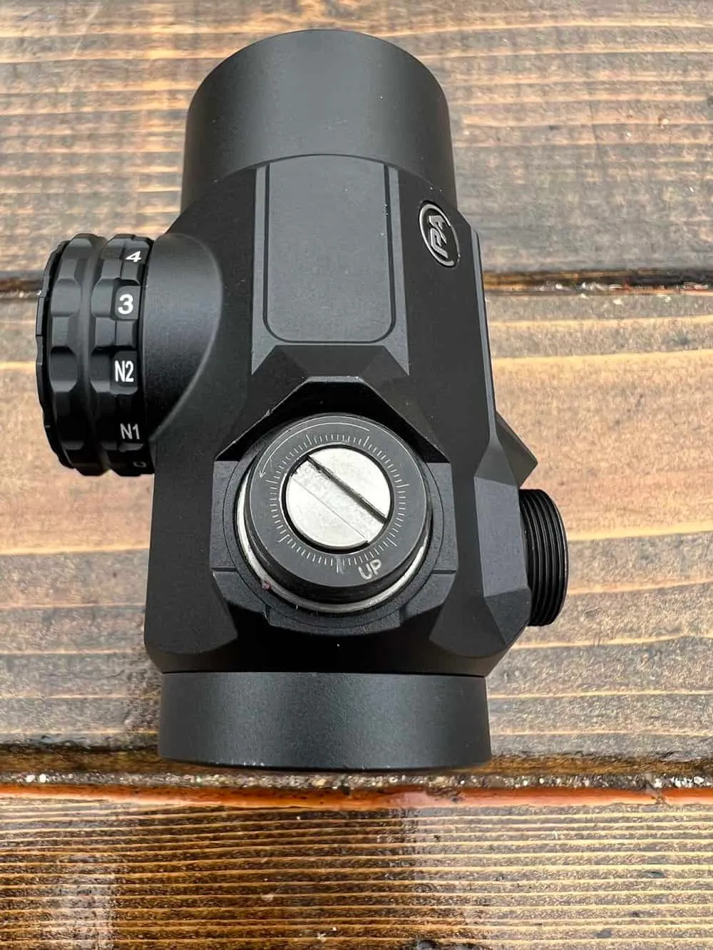 Primary Arms SLx Microdot 25 Gen 2 controls from above