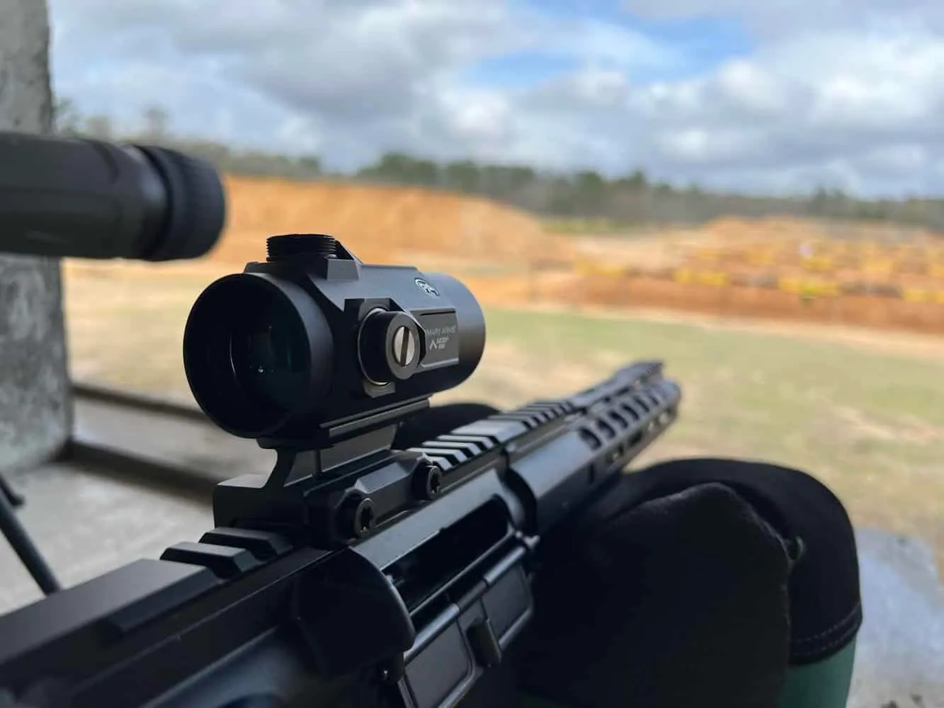 Primary Arms SLx Microdot 25 Gen 2 mounted on ar pistol