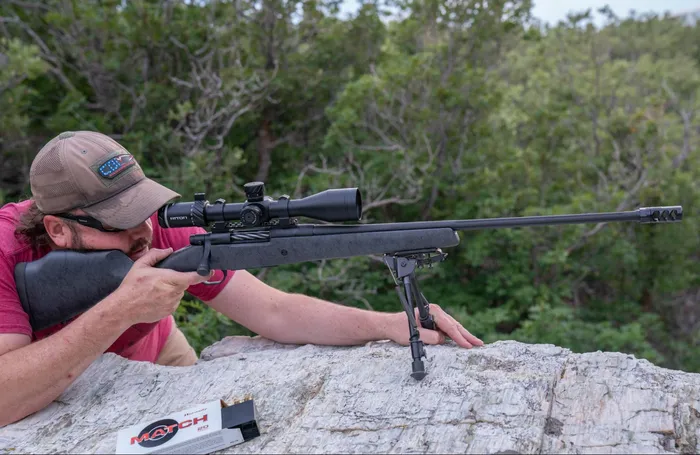 Riton Optics 3 PRIMAL 3-18x50mm Rifle Scope on mossberg patriot hands on test and sighting in