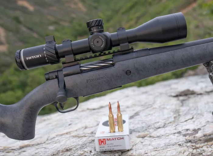 Riton Optics 3 PRIMAL 3-18x50mm Rifle Scope on mossberg patriot
