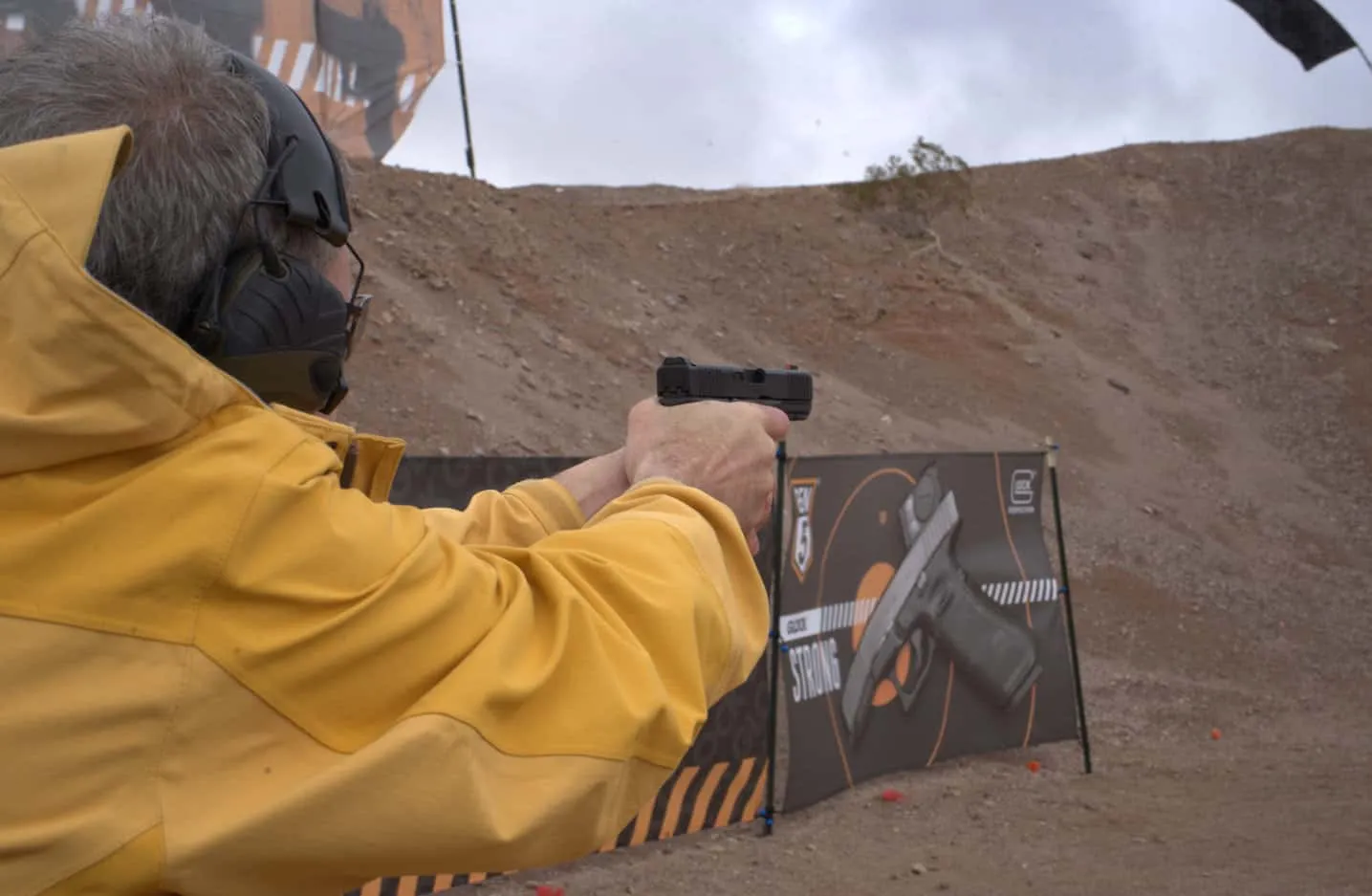 SHOT Show Glock 21 gen 5 hands on review range test