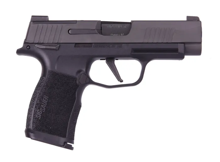 Sig Sauer P365XL 9mm Micro-Compact Pistol with 3.7" Barrel, Manual Safety, Optics Ready, XRAY3 Night Sights, 12+1 Rounds, 2 Magazines - Black