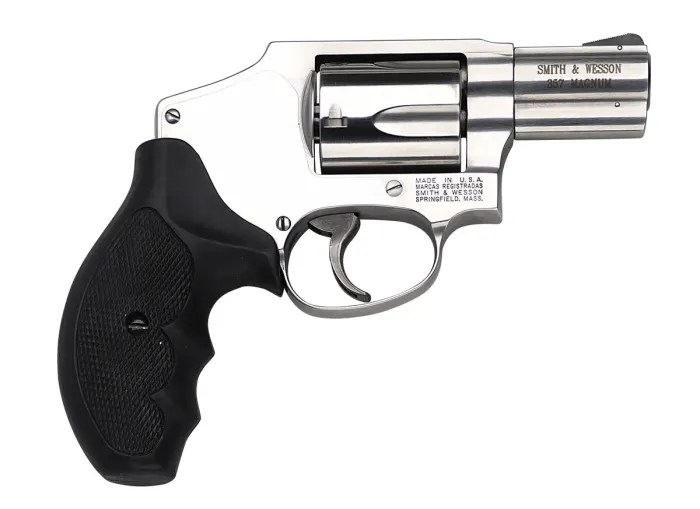Smith & Wesson Model 640 Stainless Steel Revolver, .357 Magnum/.38 S&W SPL +P, 2.12" Barrel, 5-Round, Internal Hammer