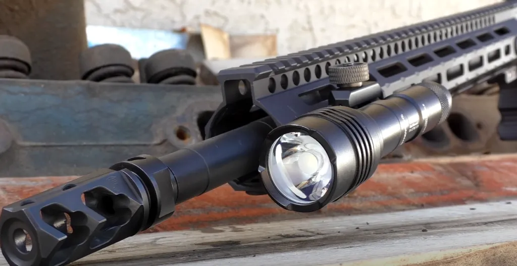 StreamLight ProTac Rail Mount 2 Mounted