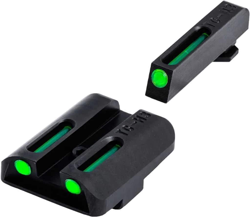 TRUGLO TFO Tritium and Fiber-Optic Handgun Sights for Glock Pistols