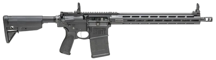 Springfield Armory Saint Victor .308 Win AR-10 Semi-Automatic Rifle, 16" Barrel, 20+1 Rounds, M-LOK Handguard, BCM Stock, Black