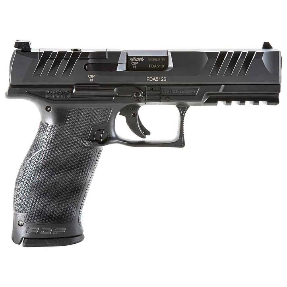 Walther PDP Optics Ready 9mm Luger 4.5-in Black Pistol - 18+1 Rounds