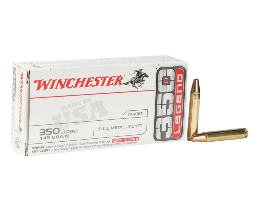 Winchester USA 350 Legend 145gr FMJ Rifle Ammo