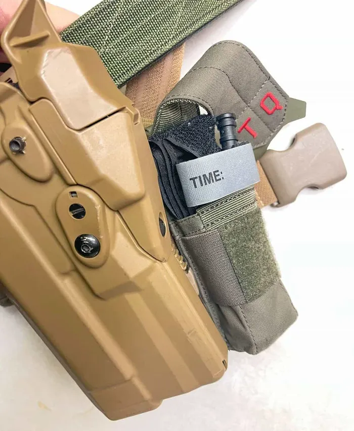 battle belt setup tourniquet