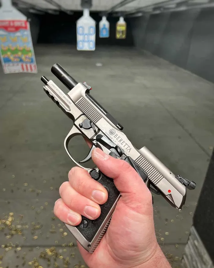 beretta 92x range test