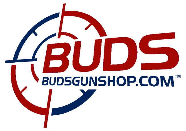 buds gun shop logo