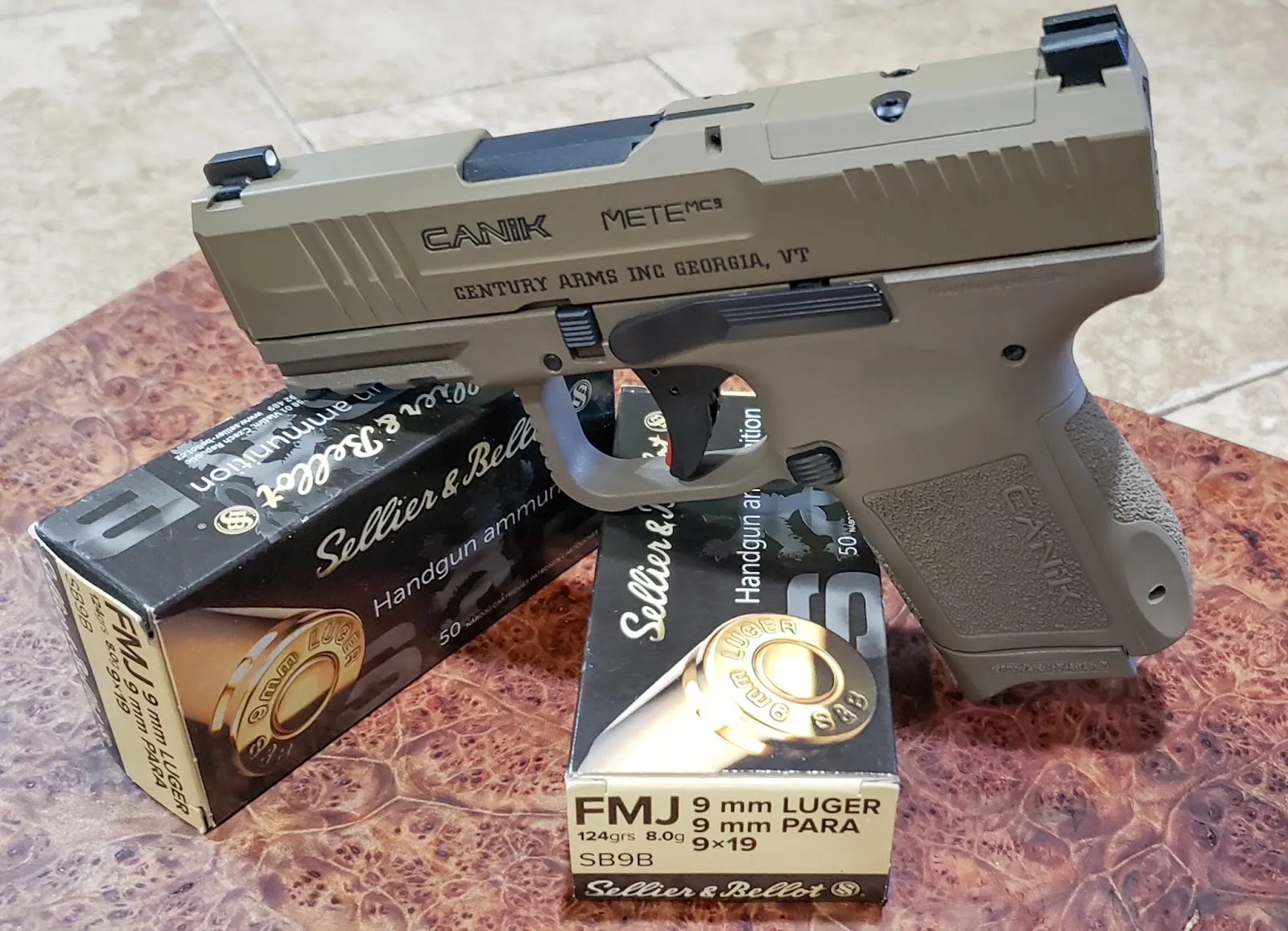 canik mete mc9 review with sellior bellot 9mm ammo